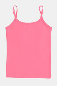 YouGotPlanB Girls Cotton Padded Camisole (Pack of 2) - Multicolor — thumbnail 3